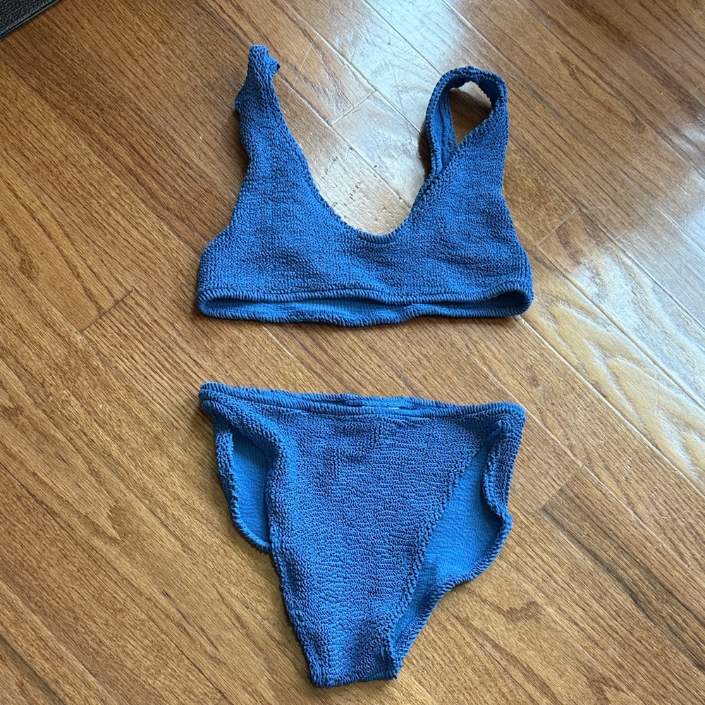 Youswim Eva Regular Rise Textured Bikini Set Stretch 1